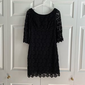 Black lace Lilly Pulitzer dress